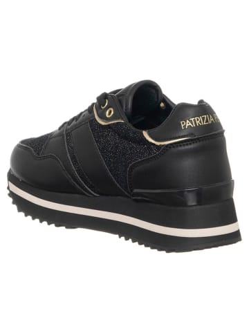 Patrizia Pepe Sneakersy w kolorze czarnym