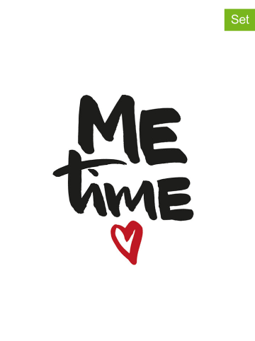 ppd Serwetki (40 szt.) "Me Time" w kolorze czarnym