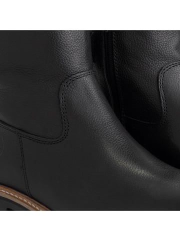 TRAVELIN' Leder-Boots "Kammerfoss" in Schwarz