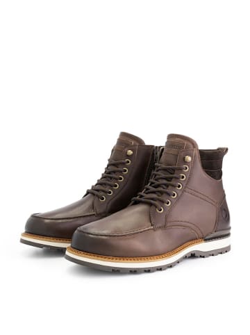 Travelin` Leren boots "Lindelund" bruin