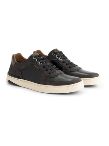 TRAVELIN' Leder-Sneakers "Southam" in Schwarz