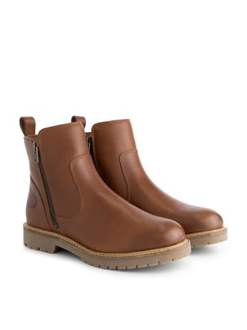 Travelin` Leren boots "Vestmar" lichtbruin