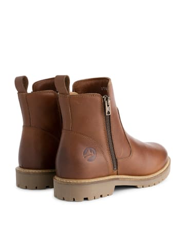 Travelin` Leren boots "Vestmar" lichtbruin