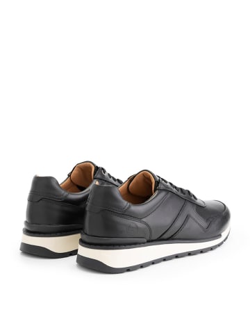 Travelin` Skórzane sneakersy "Walgrave" w kolorze czarnym