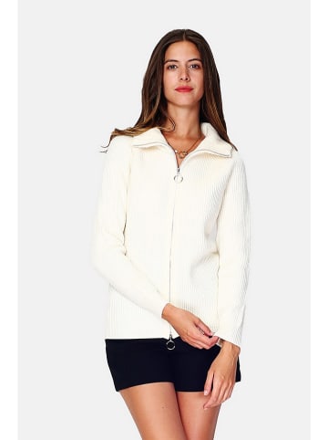 William de Faye Cardigan in Weiß