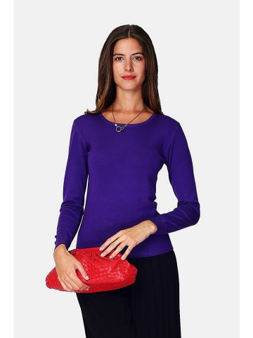 William de Faye Pullover in Lila