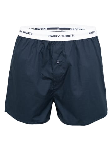 Happy Shorts Bokserki (3 pary) w kolorze granatowym i szarym
