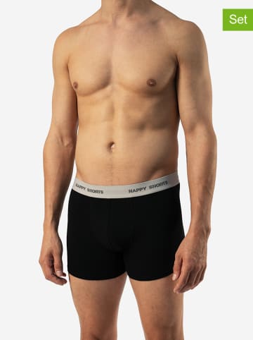 Happy Shorts 3-delige set: boxershorts zwart/grijs