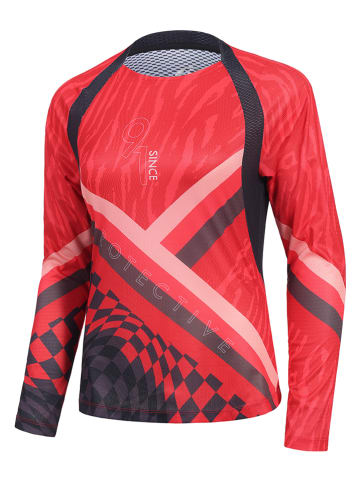 Protective Fietsshirt "So Fly" rood