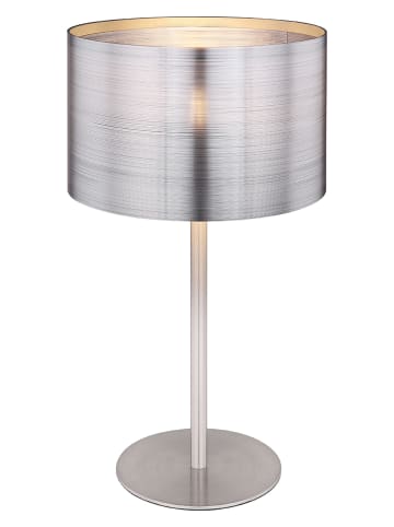 Globo lighting Tafellamp "Sinni" zilverkleurig - (H)40 x Ø 23 cm