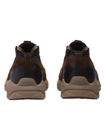 Timberland Skórzane sneakersy w kolorze brązowym