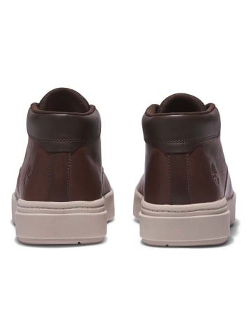 Timberland Leder-Sneakers "Seneca Bay" in Dunkelbraun