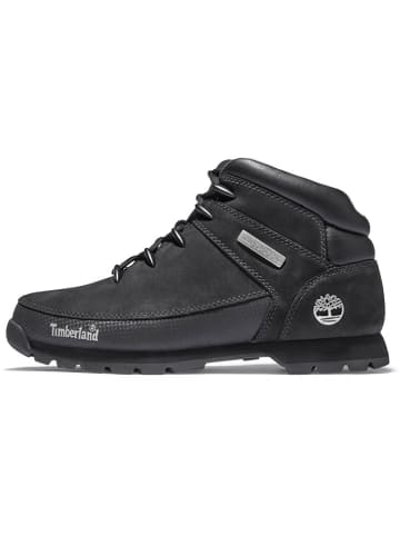 Timberland Leder-Boots "Euro Sprint Hiker" in Schwarz