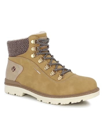 Kimberfeel Winterboots "Albane" in Hellbraun