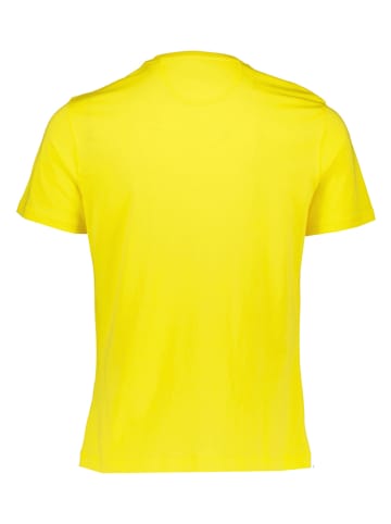 La Martina Koszulka w kolorze żółtym
