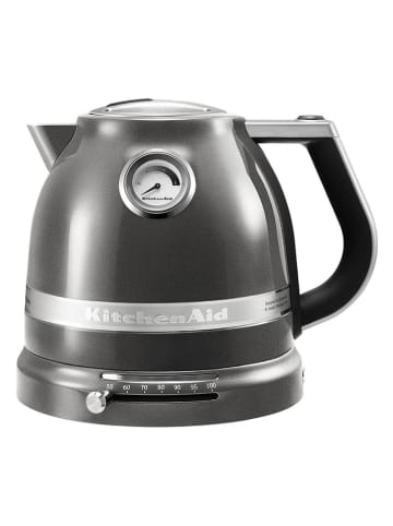 KitchenAid Wasserkocher "Artisan" in Grau/ Silber - 1,5 l
