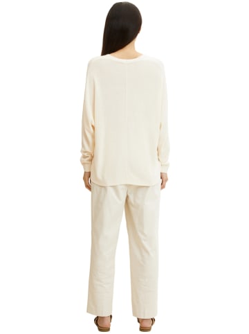 Tom Tailor Pullover in Creme