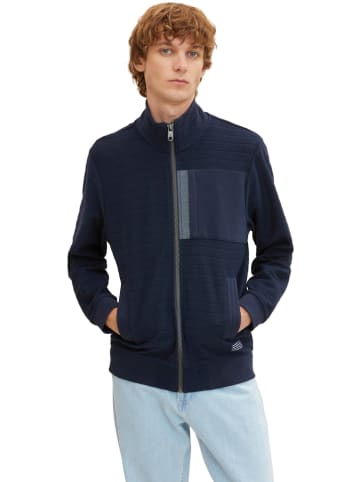 Tom Tailor Bluza w kolorze granatowym