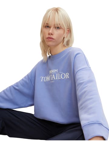 Tom Tailor Sweatshirt lichtblauw