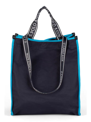 U.S. Polo Assn. Torebka "Halifax" w kolorze granatowym - 35 x 40 x 24 cm