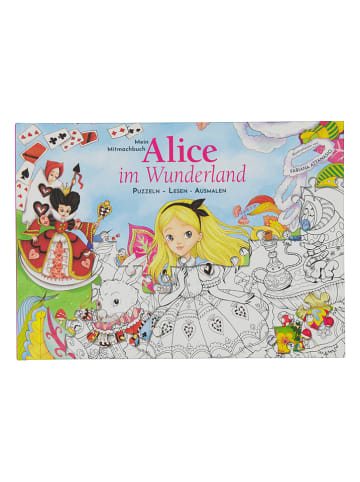 White Star Puzzlebuch "Mein Mitmachbuch: Alice im Wunderland"