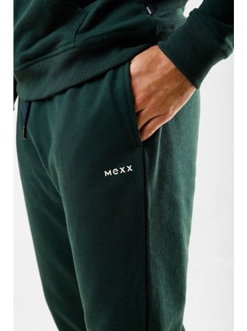 Mexx Spodnie dresowe w kolorze ciemnozielonym