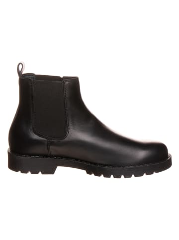 GAP Leren chelseaboots zwart