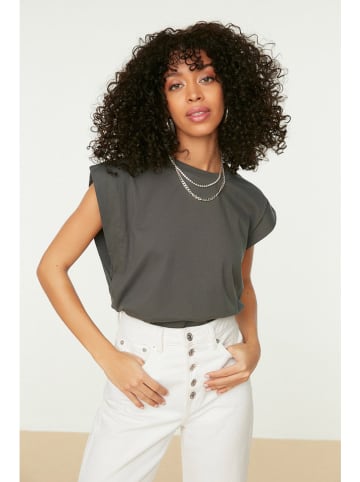 trendyol Shirt antraciet