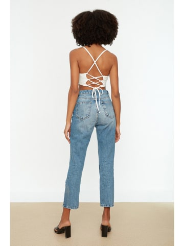 trendyol Spijkerbroek - regular fit - blauw