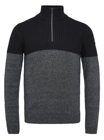 Vanguard Sweter w kolorze antracytowo-czarnym