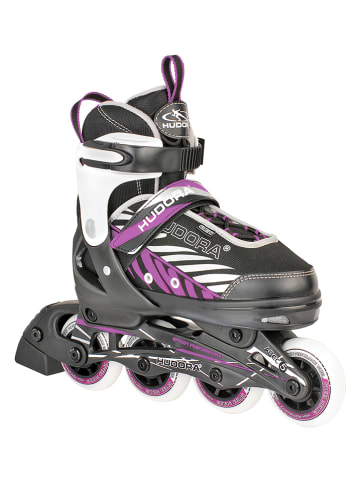 Hudora Inline skates "Mia" zwart/paars - vanaf 5 jaar