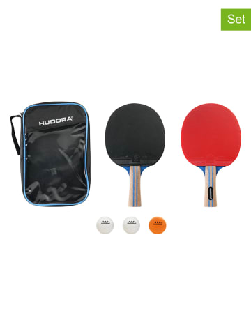 Hudora 6tlg. Tischtennisset "Match" in Bunt