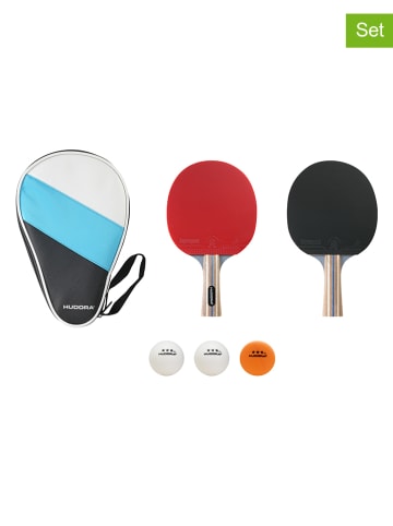 Hudora 6-delige tafeltennisset "Tournament" meerkleurig
