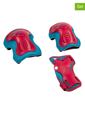 Hudora 6-delige beschermingsset "Kids" zwart/blauw