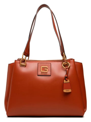 Guess Schultertasche in Cognac - (B)39 x (H)26 x (T)12 cm