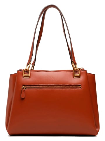 Guess Schultertasche in Cognac - (B)39 x (H)26 x (T)12 cm