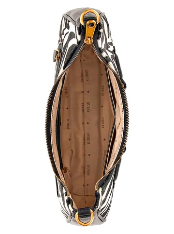 Guess Schoudertas zwart/wit - (B)32 x (H)26 x (D)6,6 cm