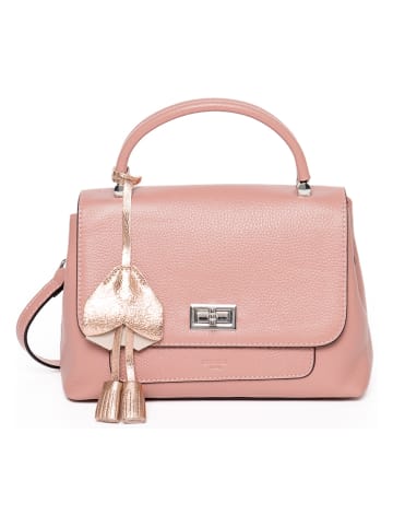 Rodier Leren handtas "Ascot" lichtroze - (B)24,5 x (H)18 x (D)10 cm