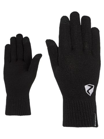 Ziener Rękawiczki "Diaco" w kolorze czarnym