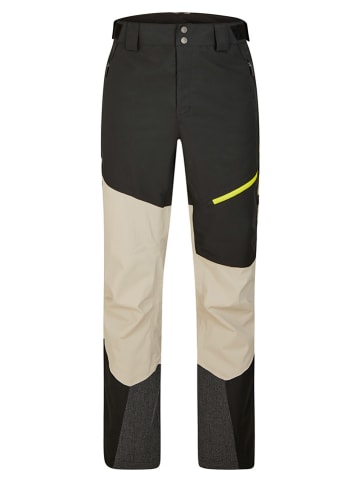 Ziener Spodnie narciarskie "Talinis" w kolorze czarno-beżowym
