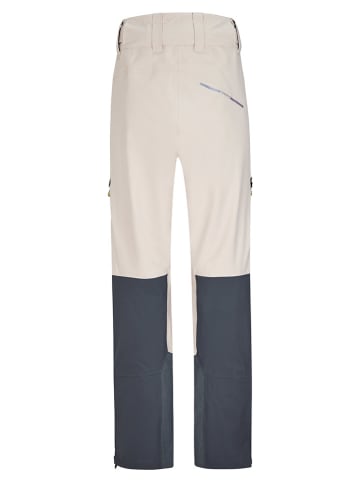 Ziener Spodnie narciarskie "Nirio" w kolorze beżowo-szarym