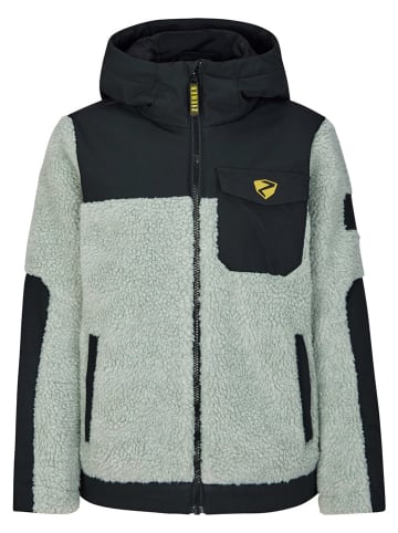 Ziener Fleece vest "Arjun" lichtblauw/zwart