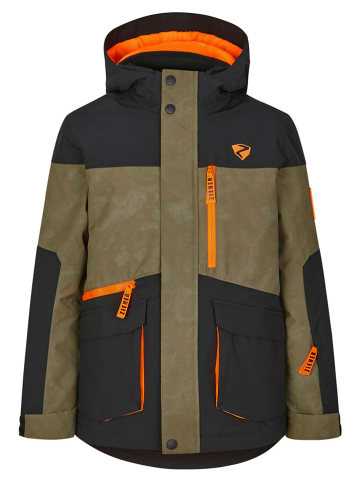 Ziener Ski-/ Snowboardjacke "Agonis" in Schwarz/ Khaki