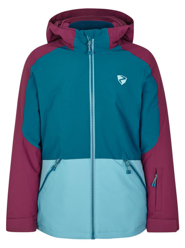 Ziener Ski-/ Snowboardjacke "Amely" in Bordeaux/ Blau