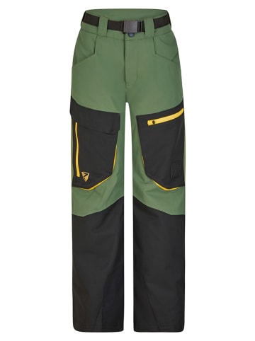 Ziener Ski-/snowboardbroek "Akando" kaki/zwart