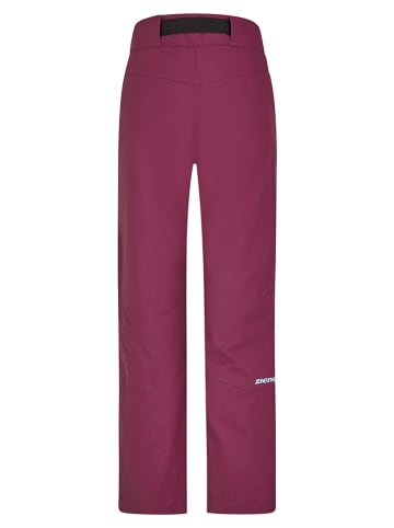Ziener Spodnie narciarskie "Aileen" w kolorze jagodowym