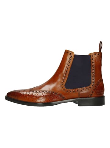 MELVIN & HAMILTON Leder-Chelsea-Boots "Martin 5" in Hellbraun