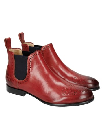 MELVIN & HAMILTON Leder-Chelsea-Boots "Sally 16" in Rot
