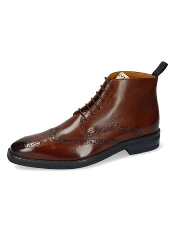 MELVIN & HAMILTON Leren veterschoenen "Dylan 4" bruin