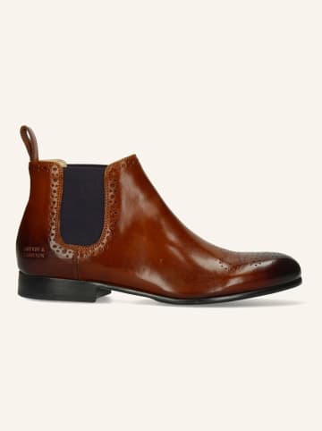 MELVIN & HAMILTON Leder-Chelsea-Boots "Sally 16" in Hellbraun